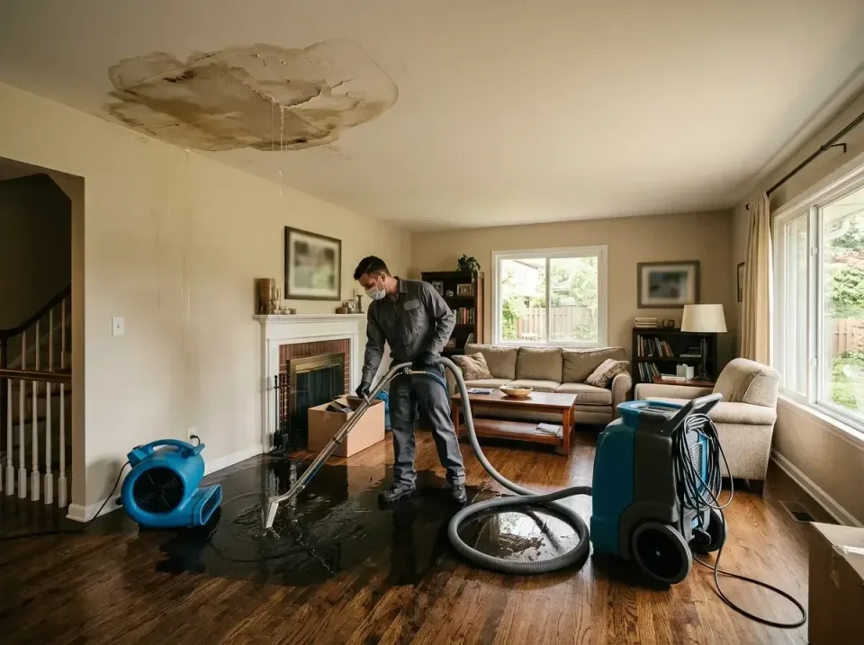 attic-pipe-burst-ceiling-drip-008 — frequently asked questions, Water Damage Restoration & Carpet Care in McSherrystown, PA